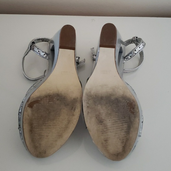 Via spiga v-dinny accaio metalic wedges - Picture 4 of 4